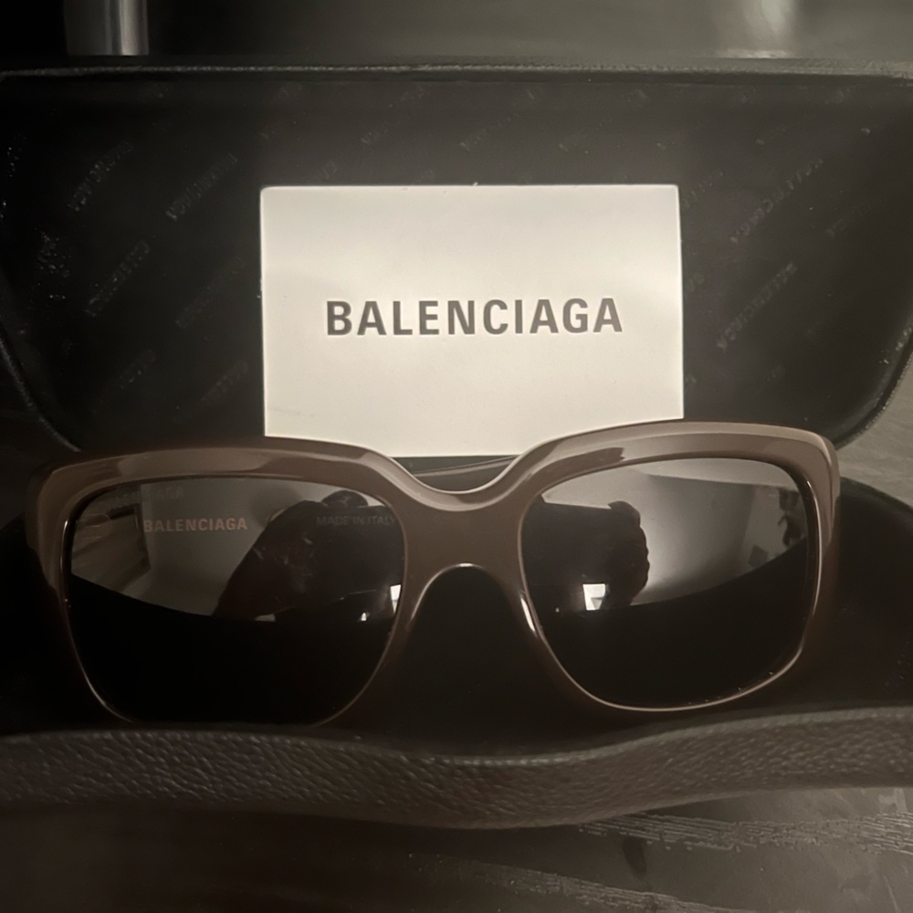 AUTHENTIC BALENCIAGA EYEWEAR (Brown + comes with case)